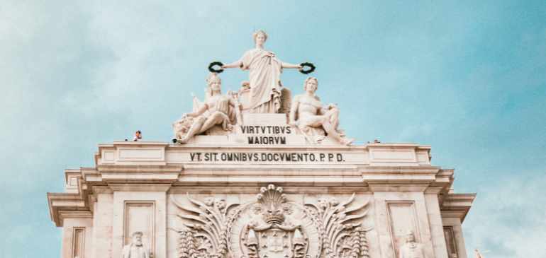 Place du commerce, Lisbonne