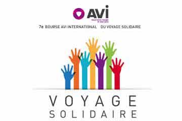 Bourse AVI International Voyage solidaire 2017