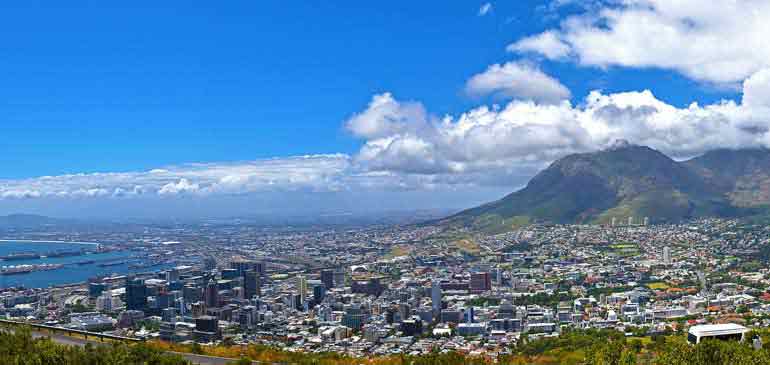 table mountain Cape Town Afrique du Sud pour AVI International