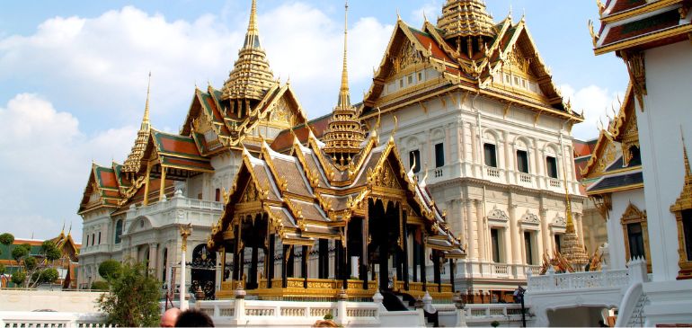 Visa application, temple du bouddha d'Émeraude, Wat Phra Kaeo, Thaïlande