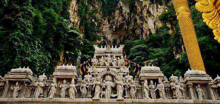 Les grottes de Batu, sanctuaire sacré de Kuala Lumpur, Malaisie