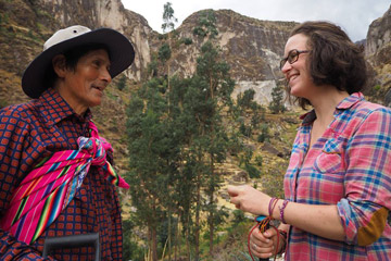 visitar los varios sitios en peru