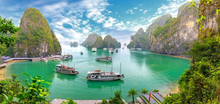 Asie Vietnam Baie d'Halong 