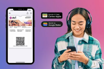 AVI présent sur wallet mobile